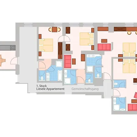 Farm stay Appartementhaus Liesele Sonne